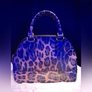 Steve Madden leopard print tote bag